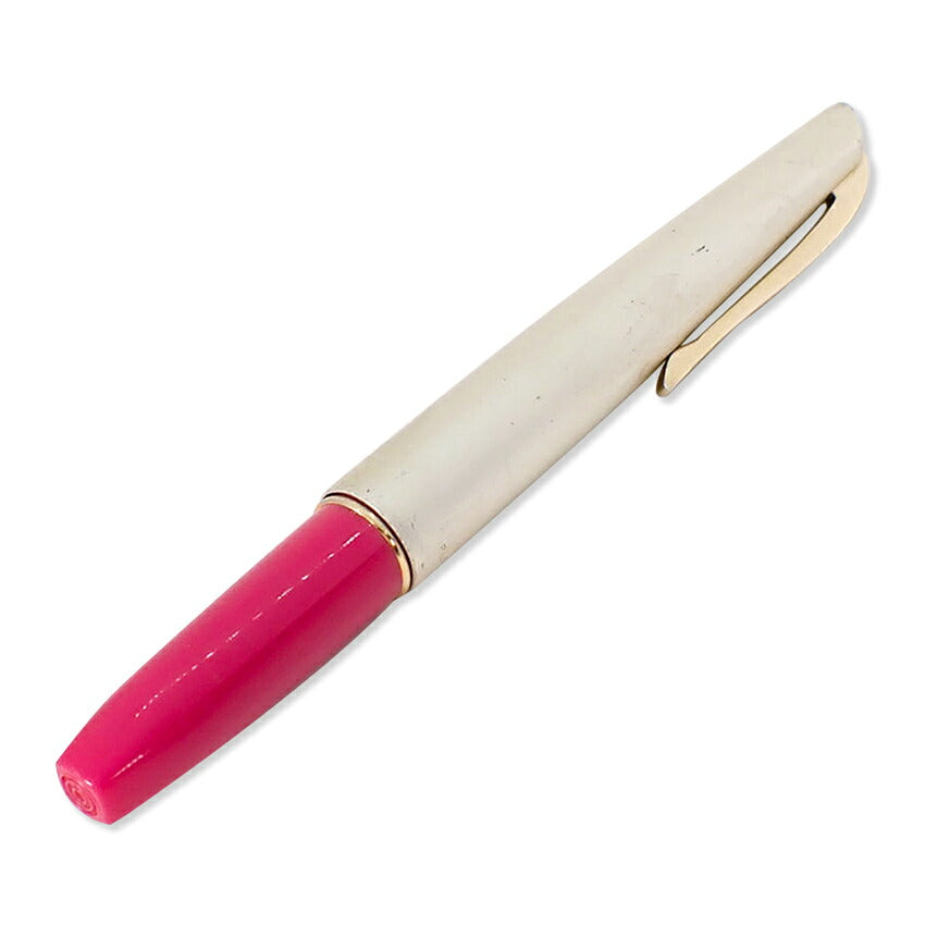 【中古】PLATINUM/プラチナム 万年筆 ペン先１４K ピンク×ゴールド/j269-6