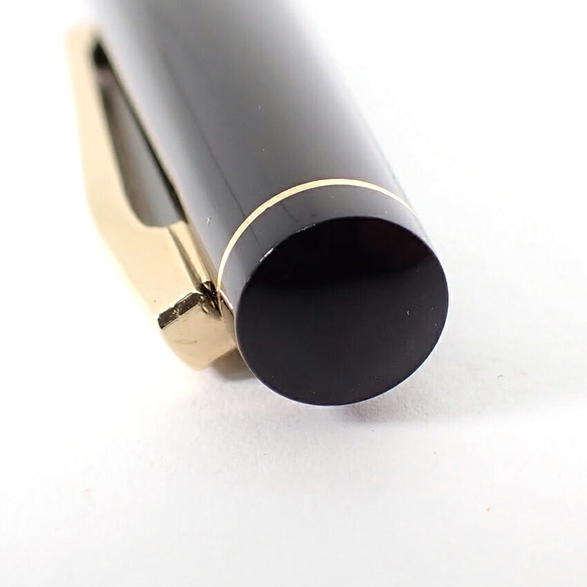 【中古】PLATINUM/プラチナム 万年筆 ペン先１８K ブラック×ゴールド/j269-7