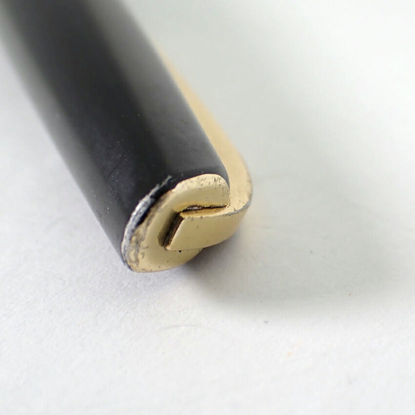 【中古】PLATINUM/プラチナム 万年筆 ペン先１８K ブラック×ゴールド/j270-2