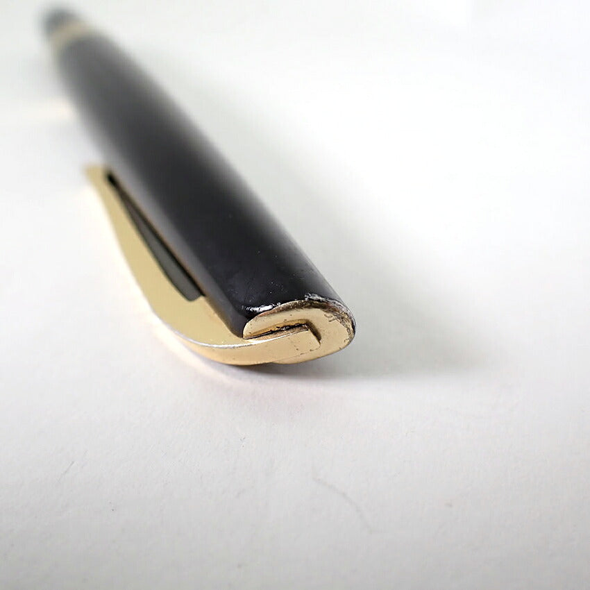 【中古】PLATINUM/プラチナム 万年筆 ペン先１８K ブラック×ゴールド/j270-2