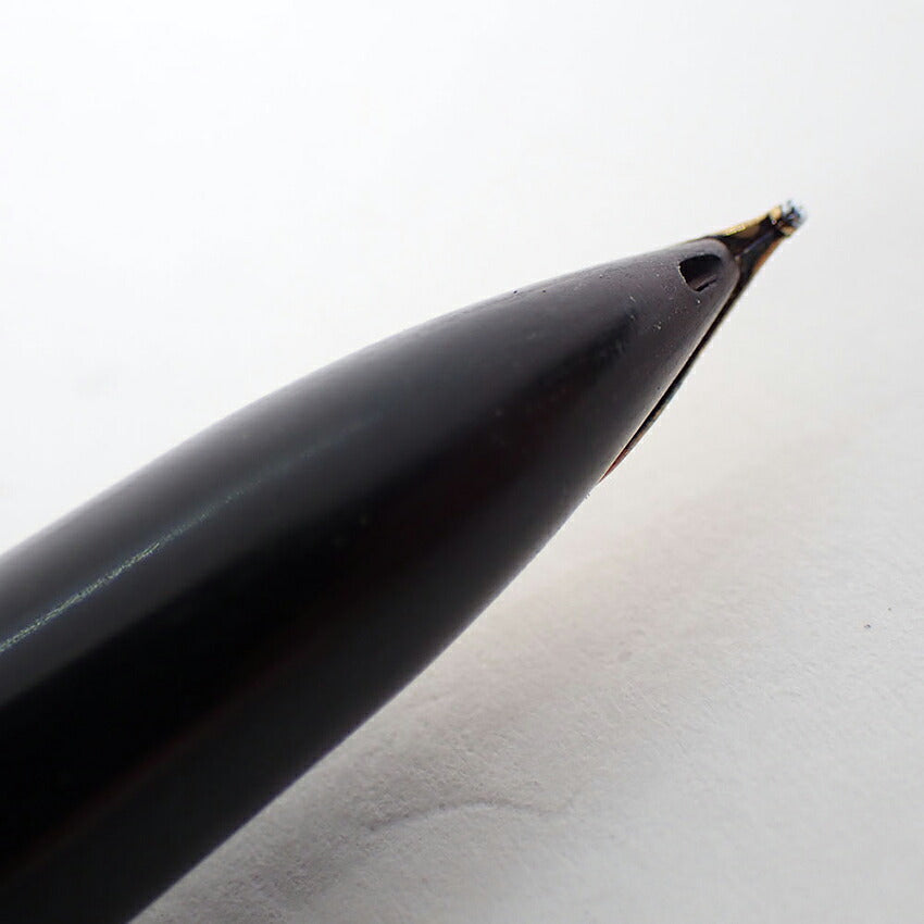 【中古】PLATINUM/プラチナム 万年筆 ペン先１８K ブラック×ゴールド/j270-4