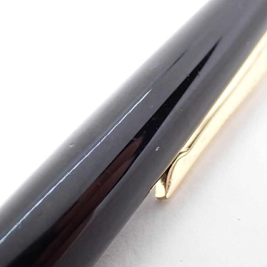 【中古】PLATINUM/プラチナム 万年筆 ペン先１８K ブラック×ゴールド/j270-5