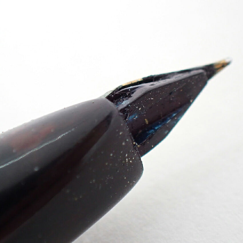 【中古】PLATINUM/プラチナム 万年筆 ペン先１８K ブラック×ゴールド/j270-5