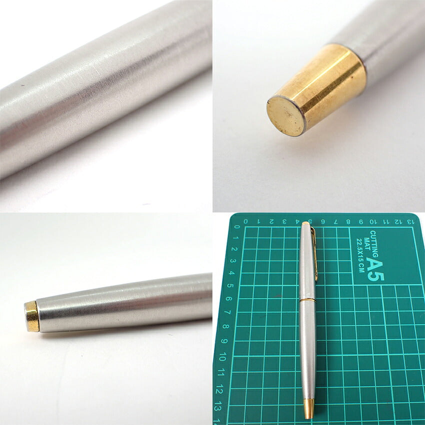【中古】PARKER/パーカー 万年筆  インジェニュイティ ブラックラバー＆メタル/j270-6
