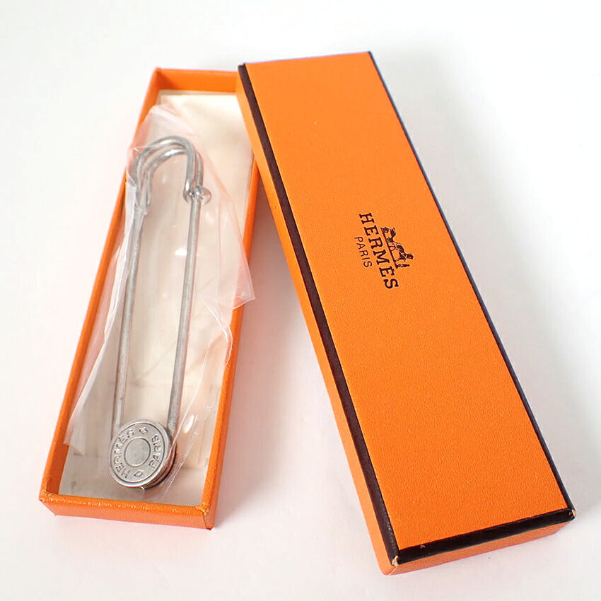 【中古】HERMES/エルメス セリエ シルバー ブローチ/j270-7