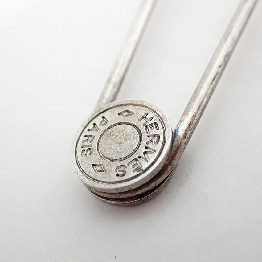 【中古】HERMES/エルメス セリエ シルバー ブローチ/j270-7