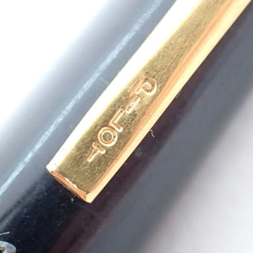 【中古】PILOT/パイロット 万年筆  ペン先18K  ブラック×ゴールド/j271-10