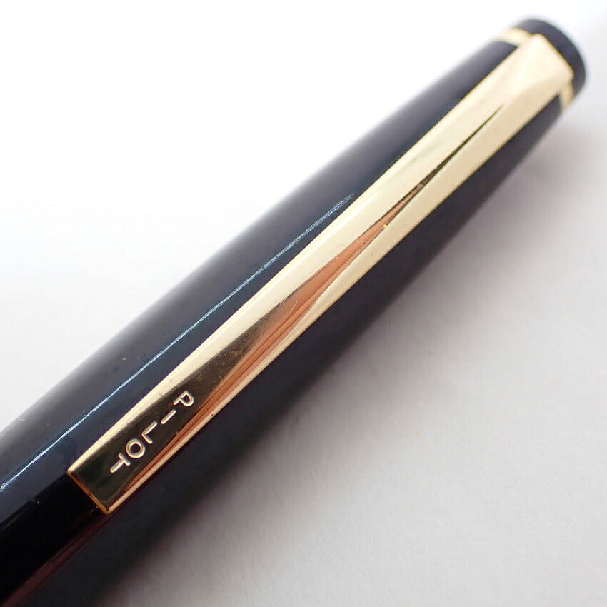 【中古】PILOT/パイロット 万年筆  ブラック×ゴールド ペン先18K /j271-4