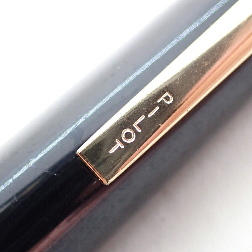 【中古】PILOT/パイロット 万年筆  ブラック×ゴールド ペン先18K /j271-4