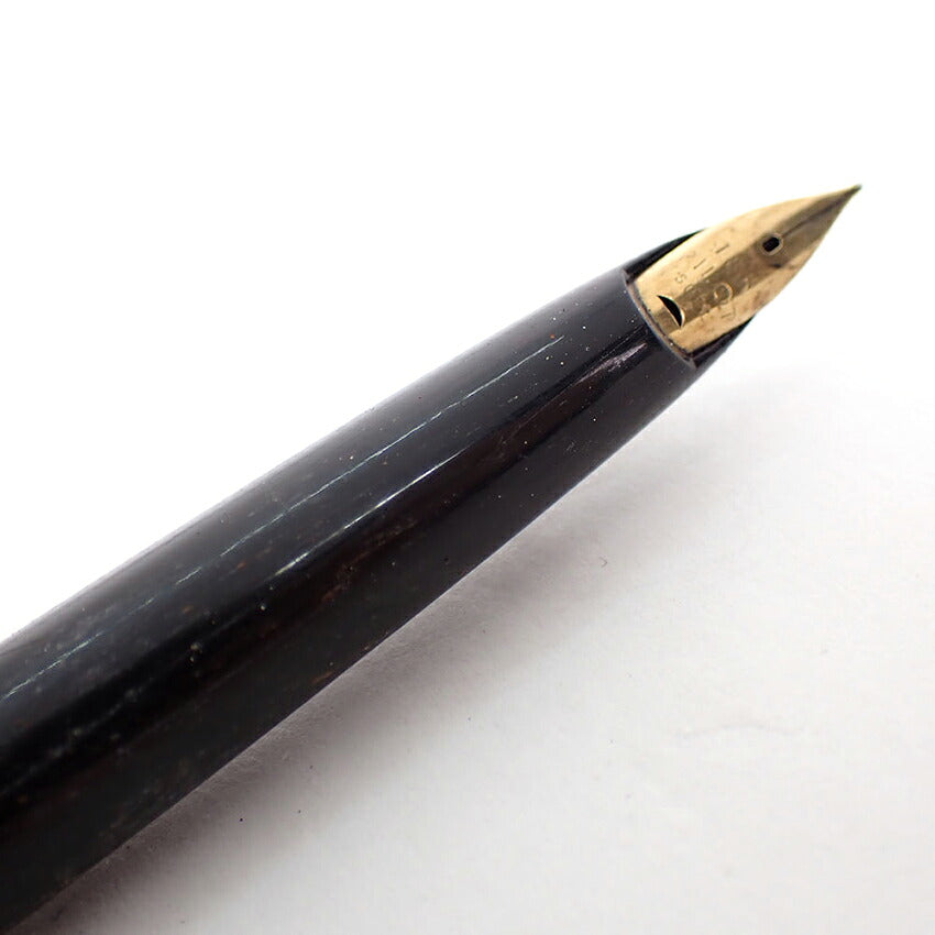 【中古】PILOT/パイロット 万年筆  ブラック×ゴールド ペン先18K /j271-4