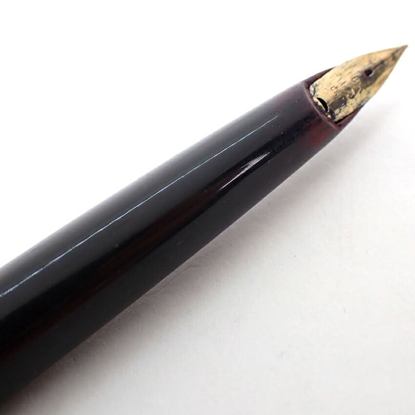 【中古】PILOT/パイロット 万年筆  ブラック×シルバー ペン先18K /j271-6