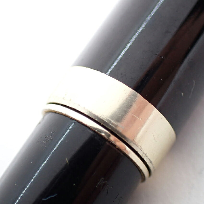 【中古】PILOT/パイロット 万年筆  ブラック×シルバー ペン先18K /j271-6