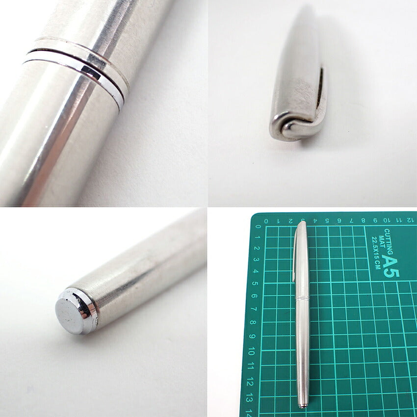 【中古】PLATINUM/プラチナ 万年筆 ペン先１８K シルバー/j271-7