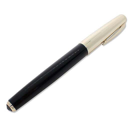 【中古】PILOT/パイロット 万年筆  ペン先14K  ブラック×メタル/j272-10