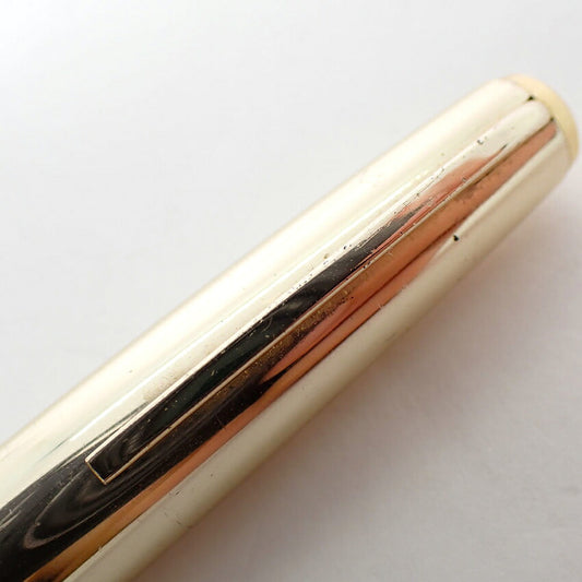 【中古】PILOT/パイロット 万年筆  ペン先14K  ブラック×メタル/j272-10