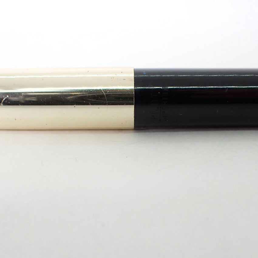 【中古】PILOT/パイロット 万年筆  ペン先14K  ブラック×メタル/j272-10
