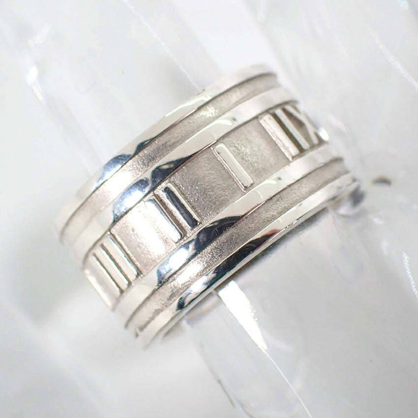 【中古】TIFFANY/ティファニー 925 アトラス ワイド リング/13号/j272-3