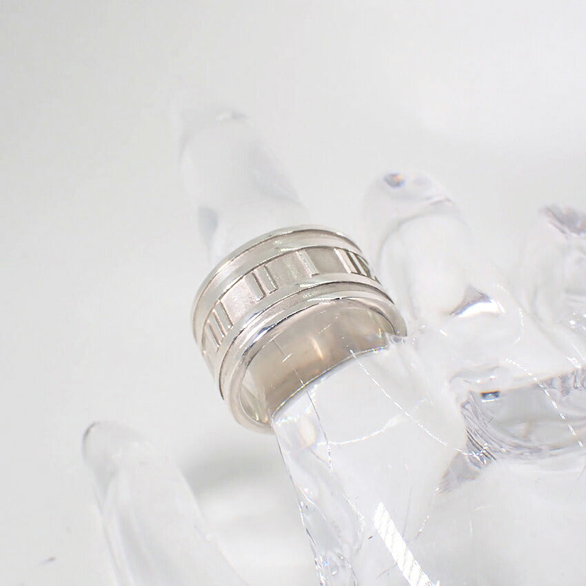 【中古】TIFFANY/ティファニー 925 アトラス ワイド リング/13号/j272-3