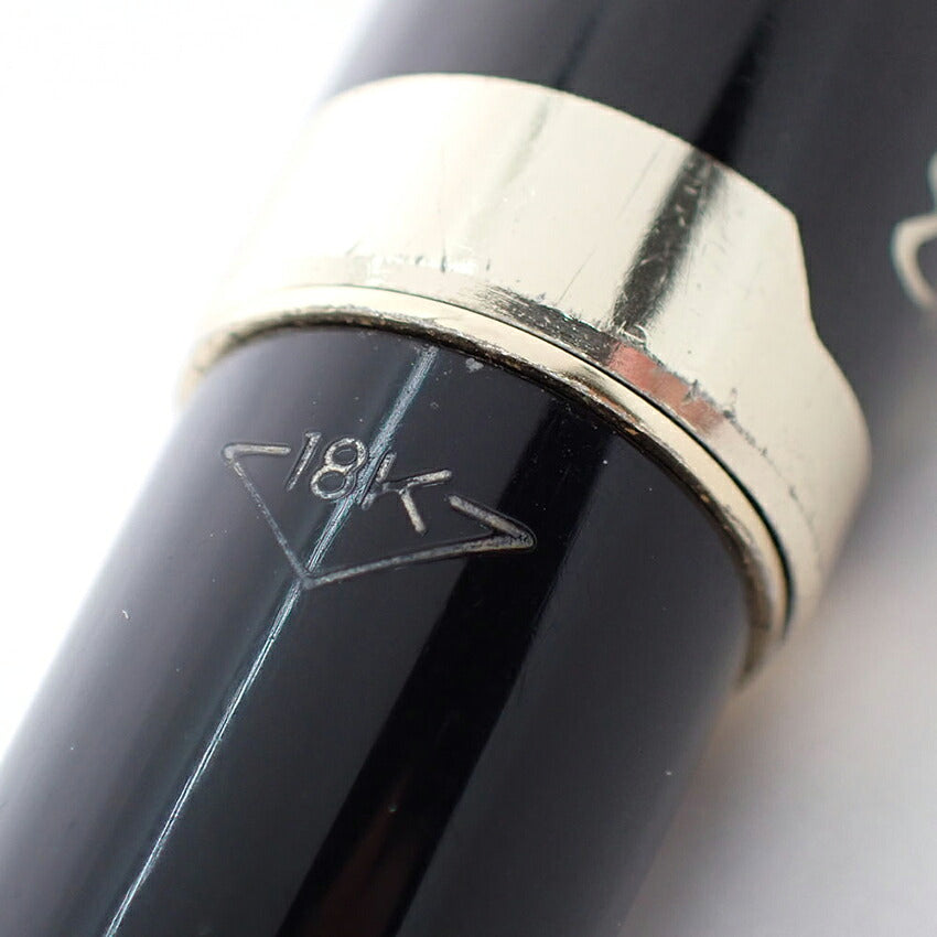 【中古】PILOT/パイロット 万年筆  ブラック×ゴールド ペン先18K /j272-4