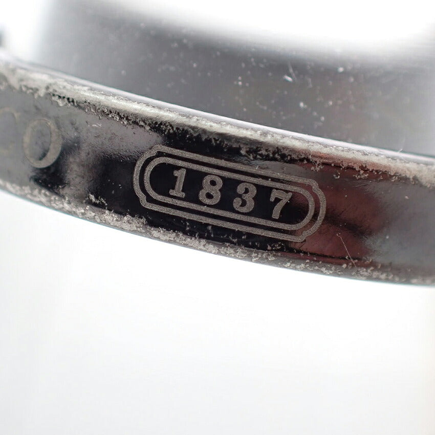 【中古】TIFFANY/ティファニー チタン 1837 ナロー リング /17号/j272-5