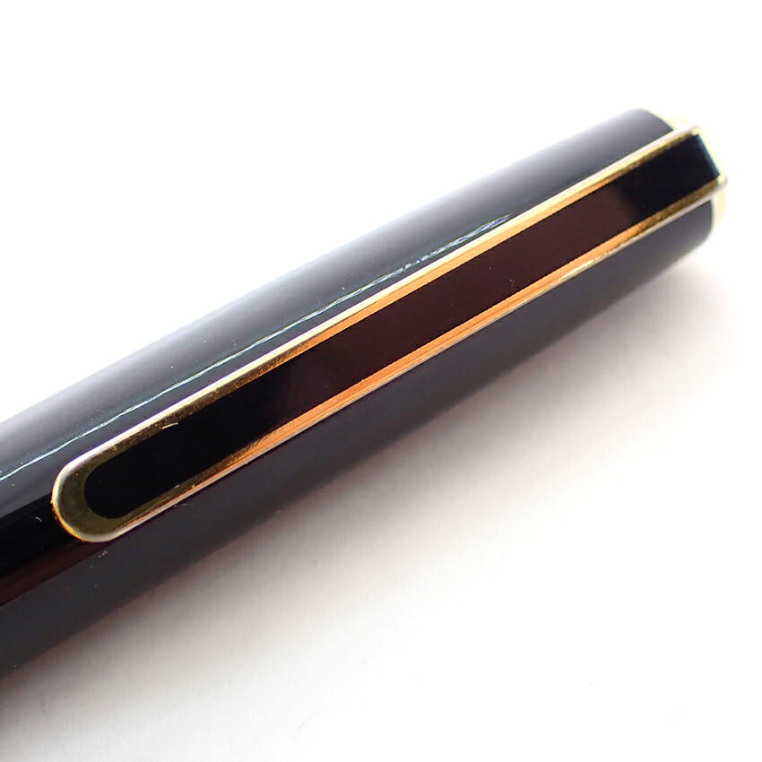 【中古】PILOT/パイロット 万年筆  ブラック×ゴールド ペン先14K /j272-7