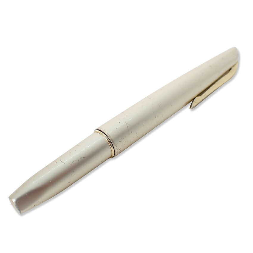 【中古】PLATINUM/プラチナ 万年筆 ペン先１８K メタル×ゴールド/j272-8