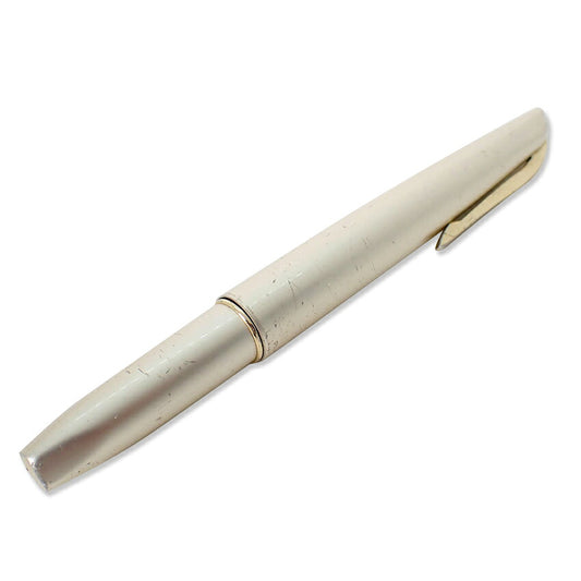 【中古】PLATINUM/プラチナ 万年筆 ペン先１８K メタル×ゴールド/j272-8