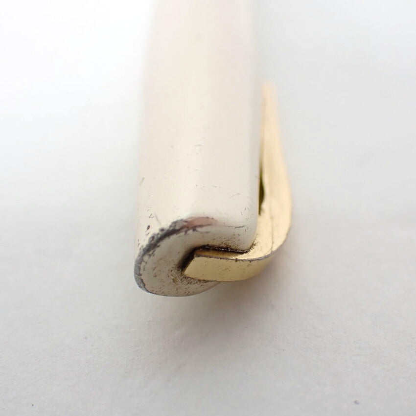 【中古】PLATINUM/プラチナ 万年筆 ペン先１８K メタル×ゴールド/j272-8