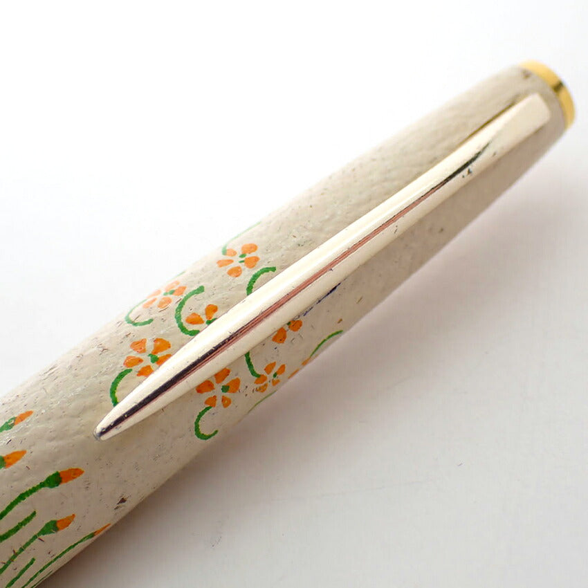 【中古】PILOT/パイロット 万年筆  フラワー ペン先18K /j272-9