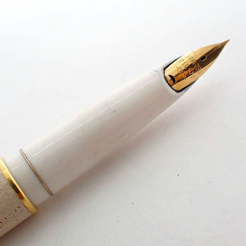 【中古】PILOT/パイロット 万年筆  フラワー ペン先18K /j272-9