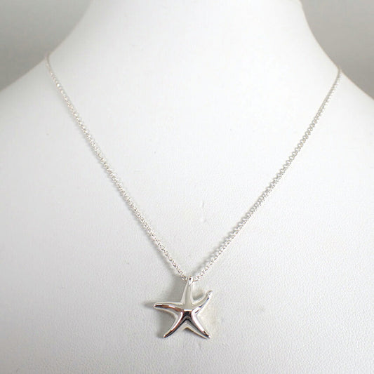 【中古】TIFFANY/ティファニー 925 スターフィッシュ ペンダント/ネックレス/j273-10