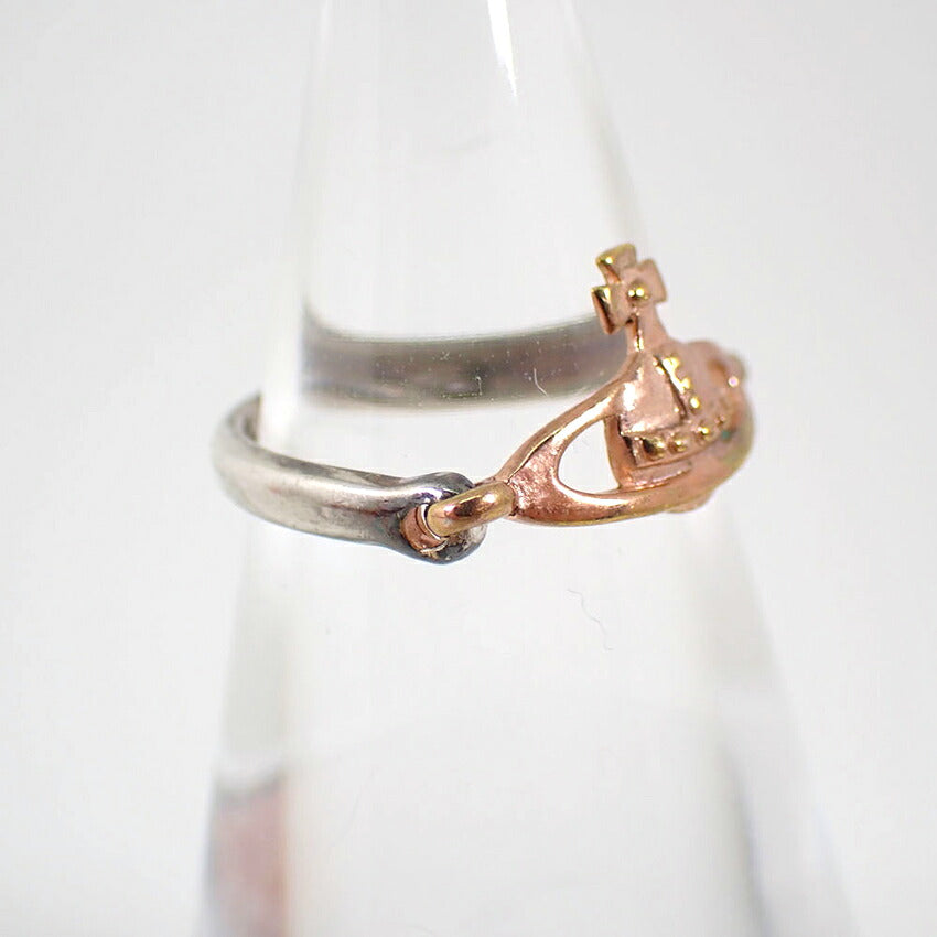 【中古】Vivienne Westwood/ヴィヴィアンウエストウッド 925 オーブ リング/4号/j273-4