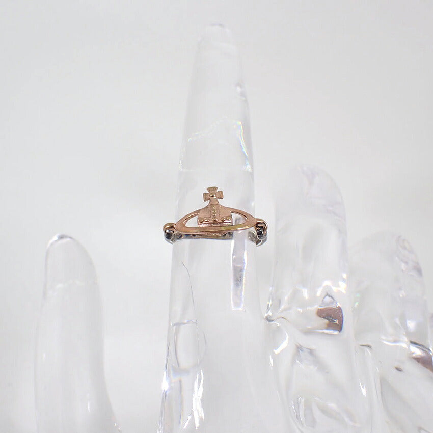 【中古】Vivienne Westwood/ヴィヴィアンウエストウッド 925 オーブ リング/4号/j273-4