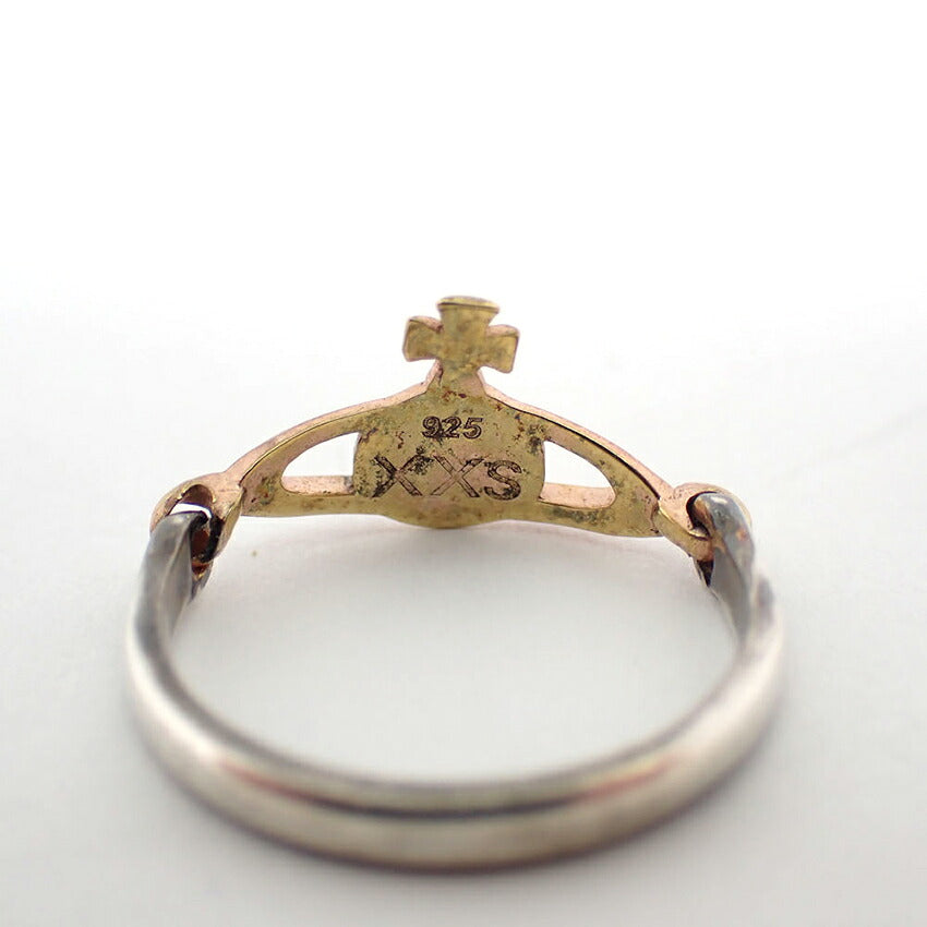 【中古】Vivienne Westwood/ヴィヴィアンウエストウッド 925 オーブ リング/4号/j273-4