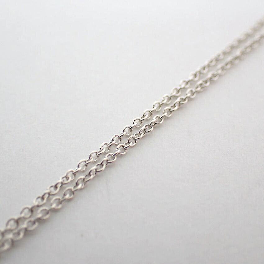 【中古】TIFFANY/ティファニー 925/メタル 1837 ３連 インターロッキング サークル ネックレス/j273-6