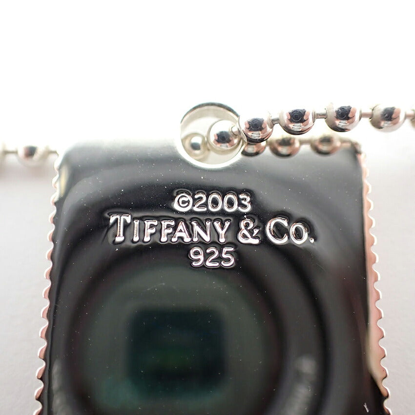 【中古】TIFFANY/ティファニー 925 ドッグタグ エッジ ペンダント/j273-9
