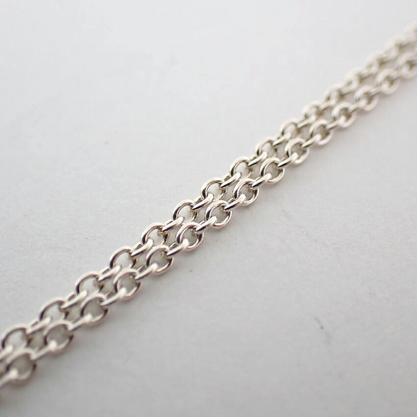【中古】TIFFANY/ティファニー チタン/925 1837 サークル ネックレス/j274-2