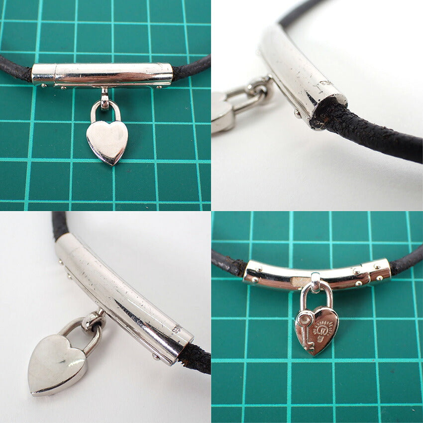 【中古】HERMES/エルメス ヴィヴィリテ ファンタジーハート チョーカー/ネックレス/j274-4