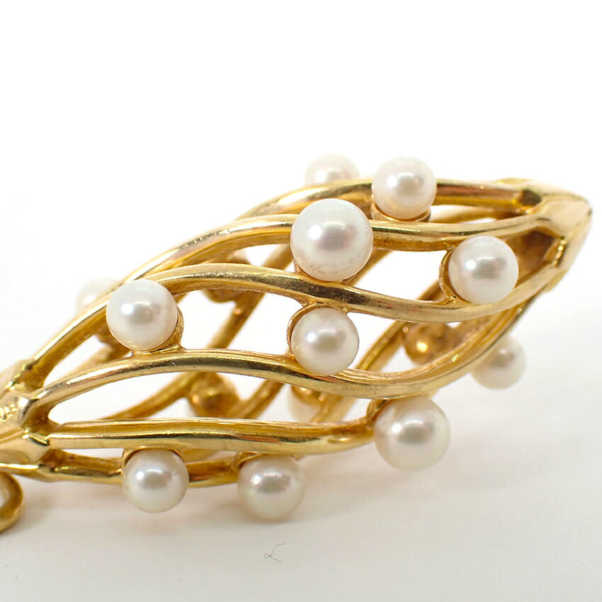 【中古】MIKIMOTO/ミキモト K18 アコヤ真珠/パール ペンダントトップ/j274-5