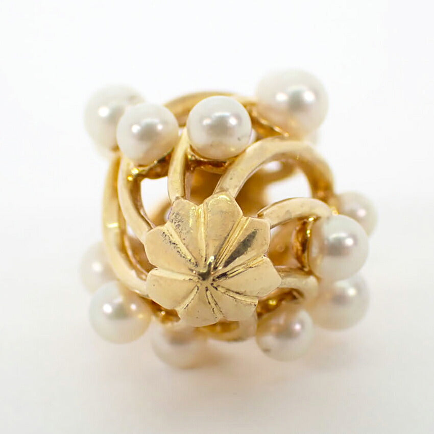 【中古】MIKIMOTO/ミキモト K18 アコヤ真珠/パール ペンダントトップ/j274-5
