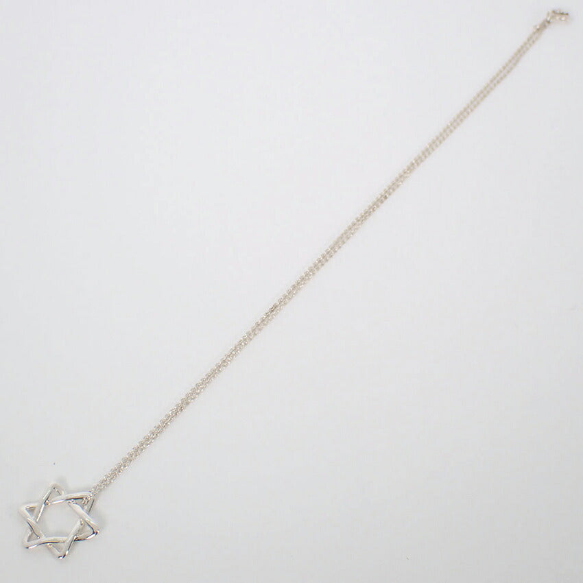 【中古】TIFFANY/ティファニー 925 スターオブダビデ ペンダント/ネックレス/j274-6