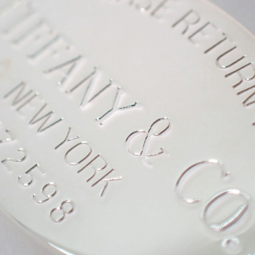 【中古】TIFFANY/ティファニー 925 リターントゥティファニー オーバルタグ ロング ペンダント/ネックレス/j275-10