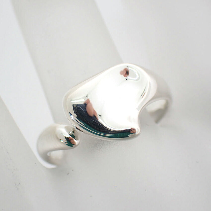 【中古】TIFFANY/ティファニー 925 フルハート リング/14号/j275-4