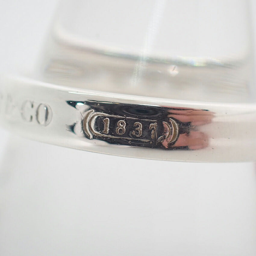 【中古】TIFFANY/ティファニー 925 1837 ナロー リング/15号/j275-6