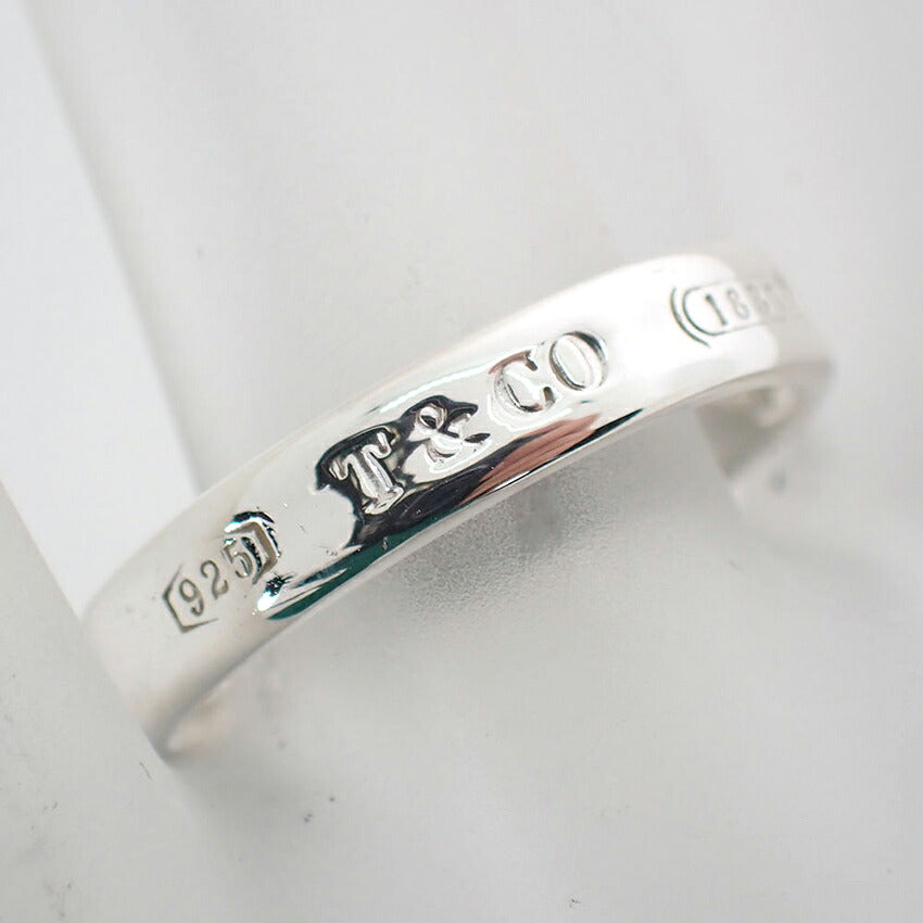 【中古】TIFFANY/ティファニー 925 1837 ナロー リング/15号/j275-6