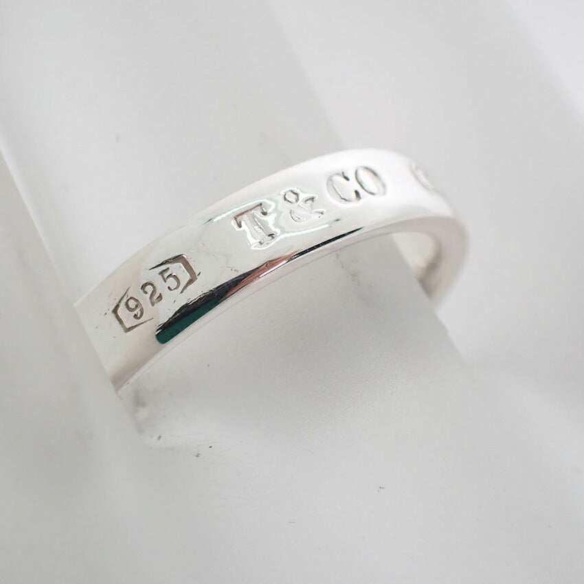 【中古】TIFFANY/ティファニー 925 1837 ナロー リング/15号/j275-6