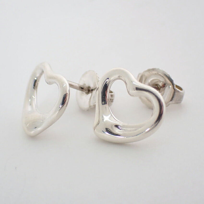 【中古】TIFFANY/ティファニー 925 オープンハート ピアス/j275-7