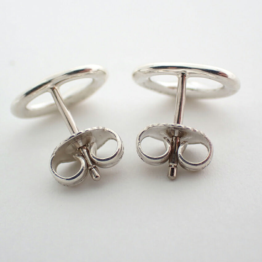 【中古】TIFFANY/ティファニー 925 オープンハート ピアス/j275-7