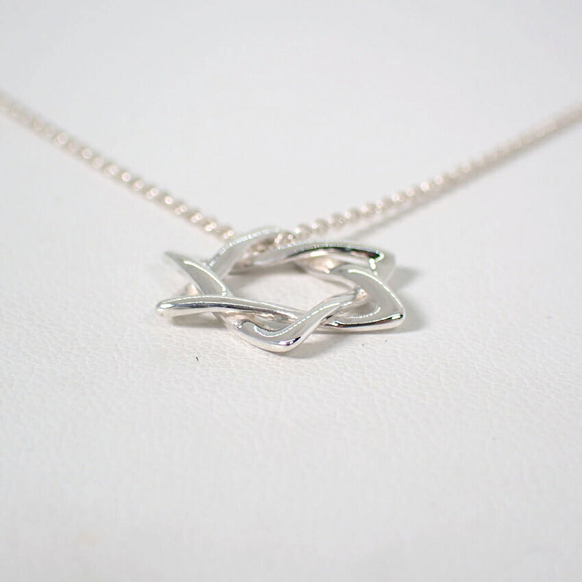 【中古】TIFFANY/ティファニー 925 スターオブダビデ ペンダント/ネックレス/j275-9