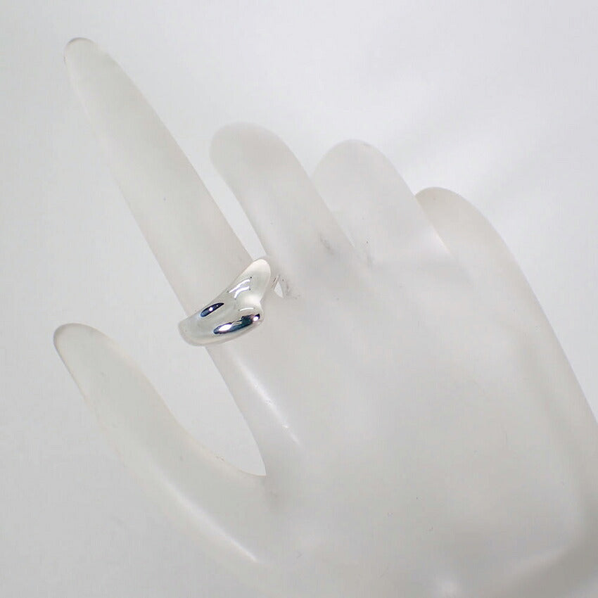 【中古】TIFFANY/ティファニー 925 カーブドウェーブ リング /10号/j276-10
